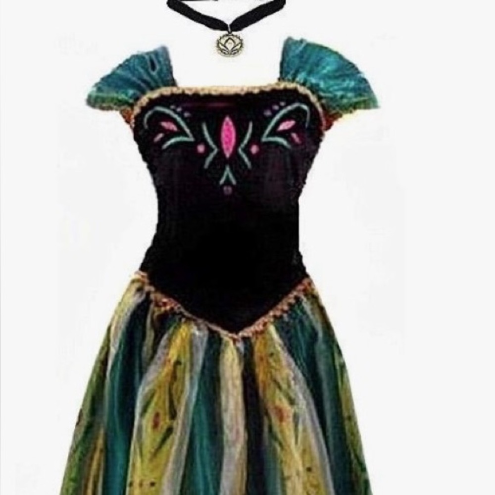 Anna Costume Dress Adult 3XL